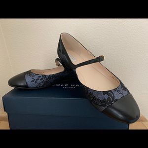 Cole Haan Phoenix jacquard ballet shoes